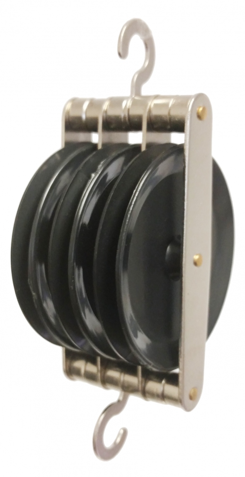 Gsc International Triple Parallel Pulley, Plastic