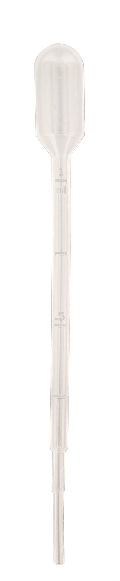 Disposable Transfer Pipettes, 3Ml Capacity, Graduated 1Ml By 1/4Ml, Pack Of 100 By Go Science Crazy