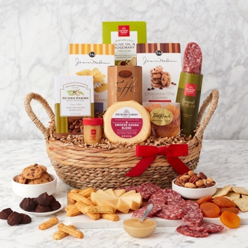 Buy Sweet & Savory: Gourmet Gift Basket Online