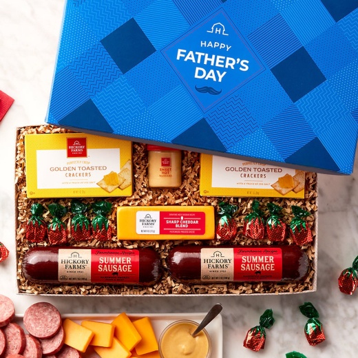 Happy Father's Day: Cheese & Meat Gift Box