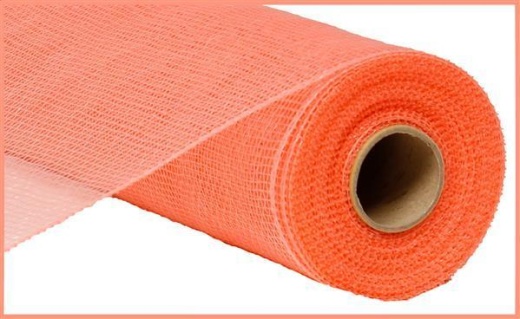 10"X10yd Coral Mesh Fabric by CBI