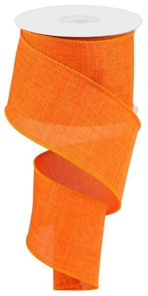 2.5"X10yd Orange Royal Burlap - Cbi Crafting Material