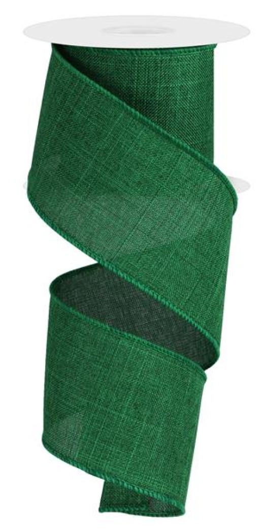 2.5"X10yd Royal Burlap - Emerald Green