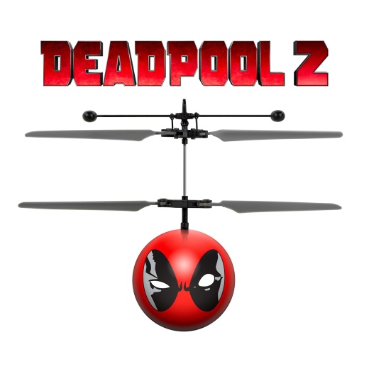 Deadpool Heli Ball - Marvel Licensed IR UFO Helicopter