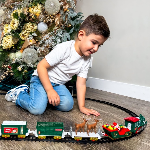 Santa's Choo Choo Train - Christmas Train Set