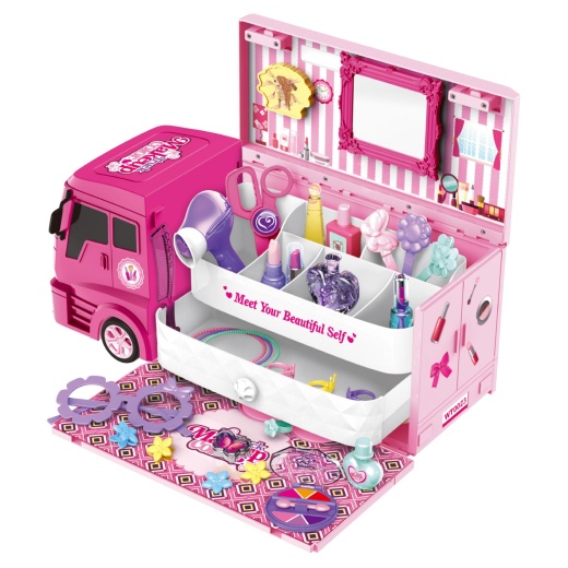 Mobile Makeup RV 37 Piece Playset - Hobbytron