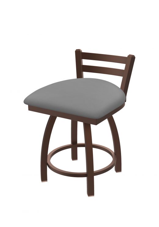 411 Jackie Low Back Swivel Vanity Stool