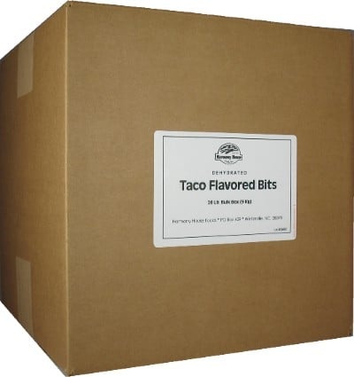 Taco Flavored Bits (20 Lbs)