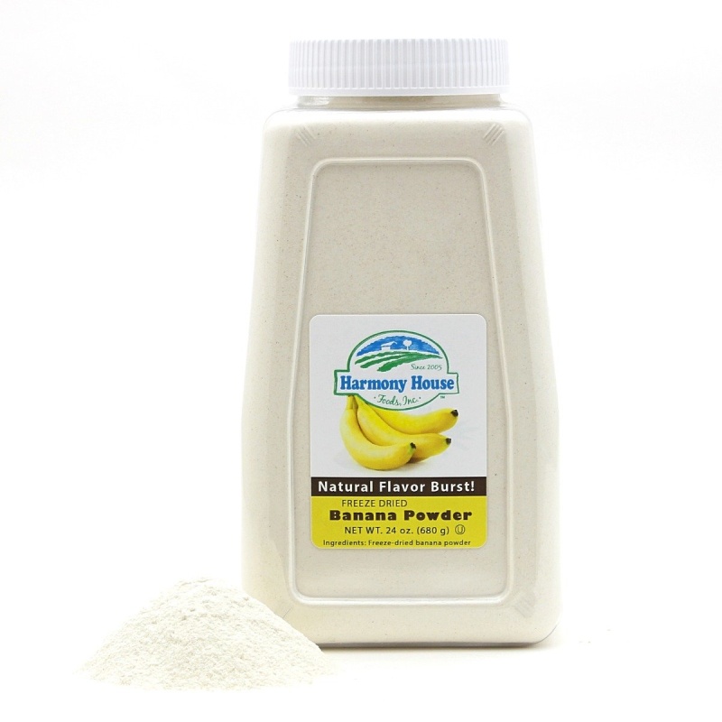 Freeze Dried Banana Powder (4 Cups / 64 Tbs)