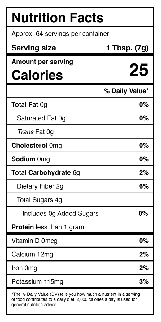 Freeze Dried Strawberry Powder (4 Cups / 64 Tbs)