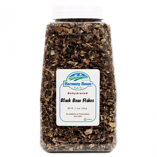 Black Bean Flakes (11.5 Oz) - Convenient, Versatile, and Nutritious