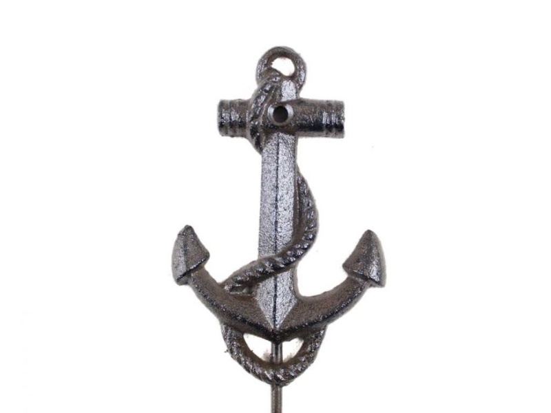 Cast Iron Anchor Hook 7"