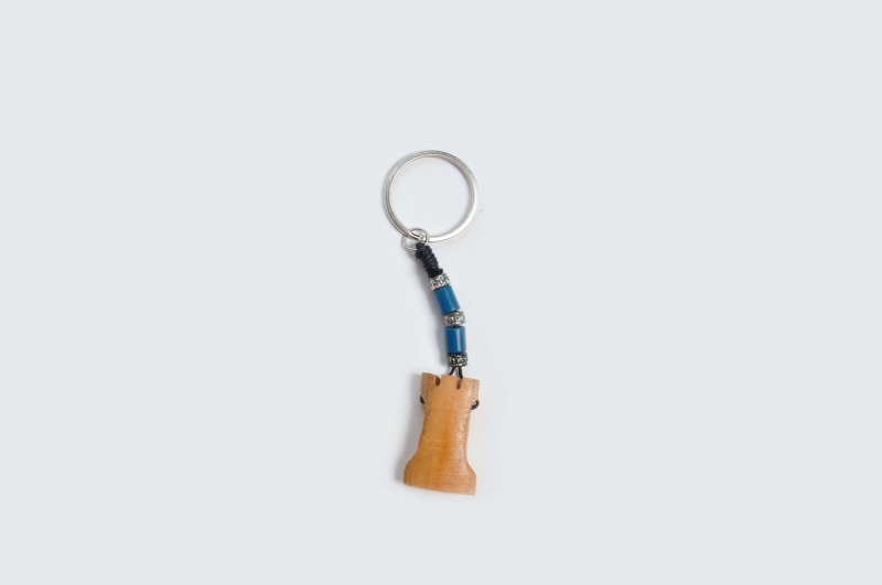 Wooden Chess Key Chain