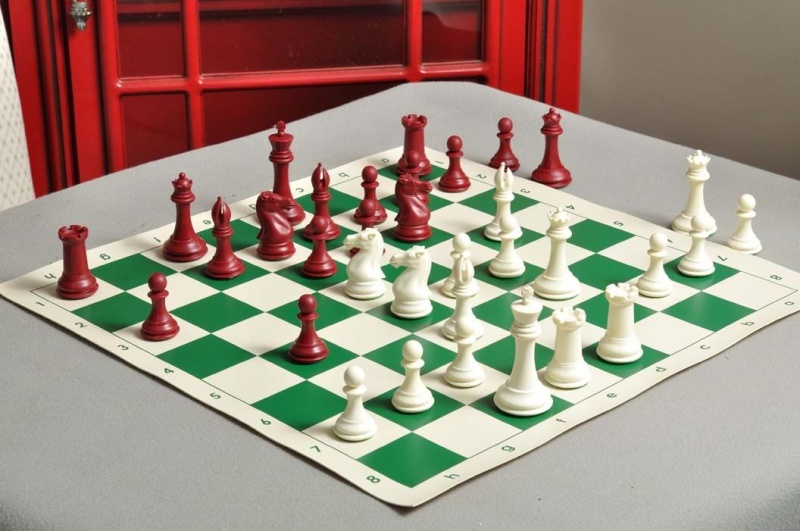 The Collector Series Plastic Chess Pieces - 3.75" King