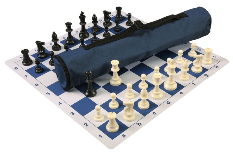 Quiver Chess Set Combination And Single Weighted Regulation Pieces | Thin Mousepad Chess Board | Quiver Bag