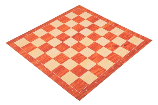 Mahogany Full Color Thin Mousepad Chess Board