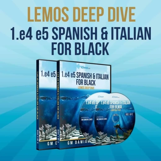 Lemos Deep Dive - #18 - 1. E4 E5 Spanish & Italian For Black - GM Damian Lemos