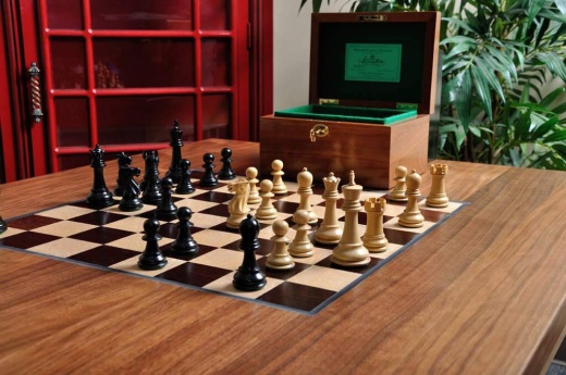 Regulation Tournament Chess Piece and Chess Board - 2.25 Squares