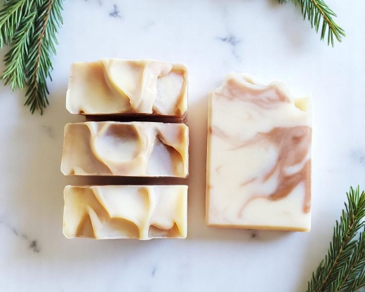 Balsam And Cedar Goat Milk Soap