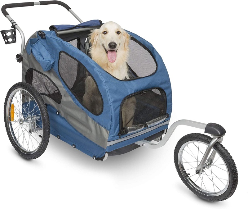 Jogging/Stroller Kit For Large Houndabout Ii Track'r Dog Bicycle Trailer *Kit Only - Trailer Sold Separate*