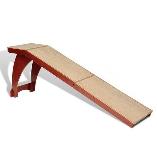 Dog Ramp - Bedside Wood Pet Ramp | Bed Ramp | Bed Stairs