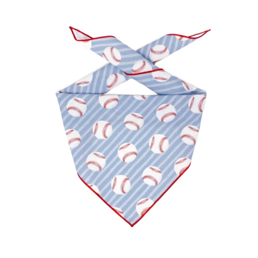 Baseball Bandana - Sports Bandana for Dogs by Paisley Paw Designs