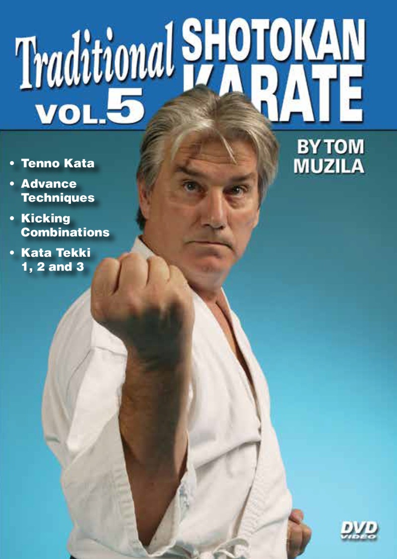 5 Dvd Set Traditional Shotokan Karate Kumite, Katas, Strikes Attacks Tom Muzila