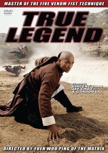 True Legend Master Of Five Venom Fist - Hong Kong Kung Fu Action Dvd Dubbed - Physical