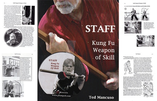 Chinese Staff Kung Fu Weapon of Skill DVD & Book Set