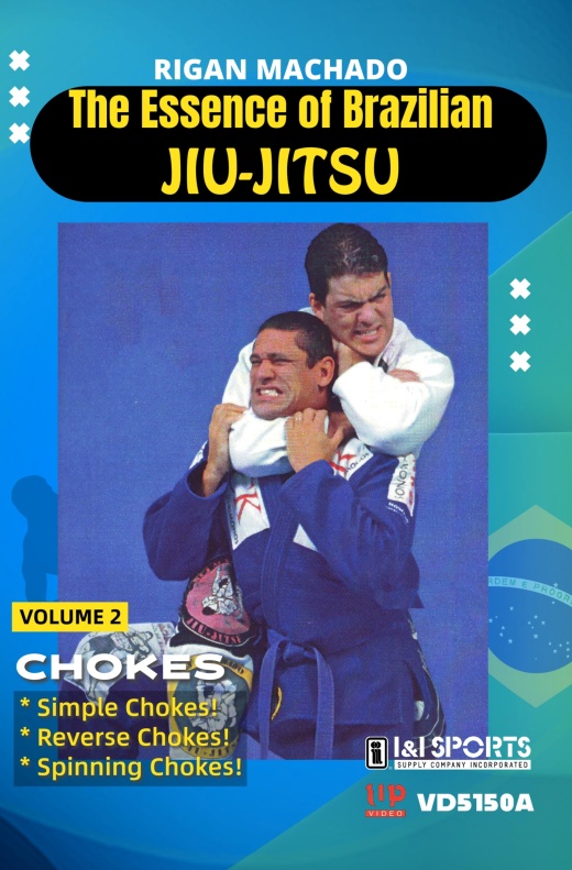 Essence Brazilian Jiu-Jitsu #2 Reverse Spinning Chokes DVD by Rigan Machado - MMA Instructional
