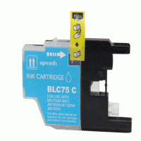 Compatible Cyan Inkjet Cartridge For Brother Lc-75c