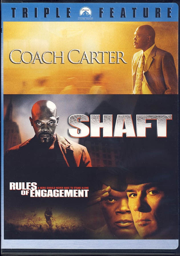 Coach Carter / Shaft / Rules Of Engagement - Samuel L Jackson Collection (Boxset)