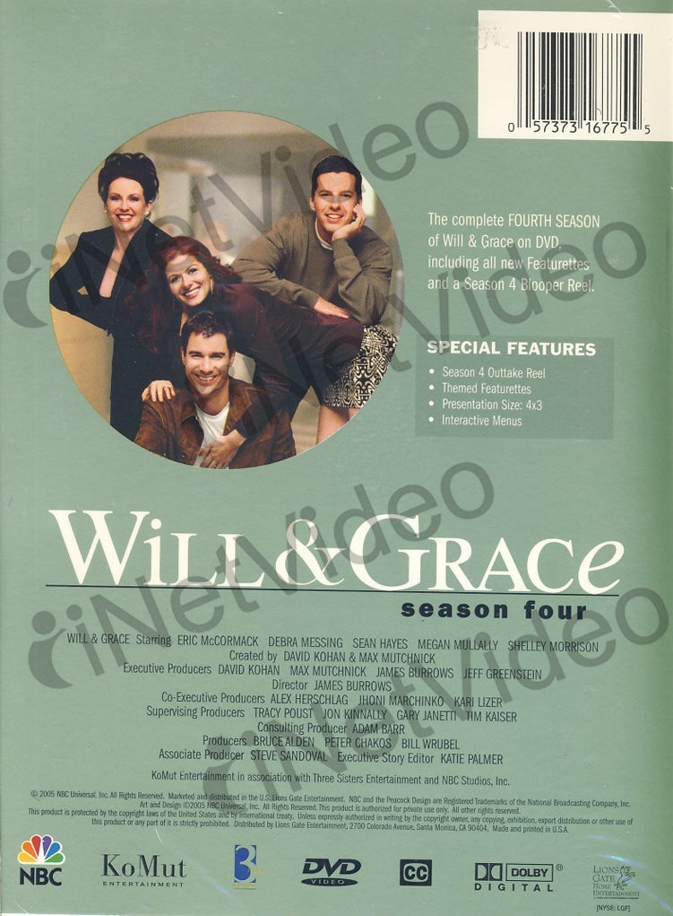 Will And Grace - Season 4 (Boxset)