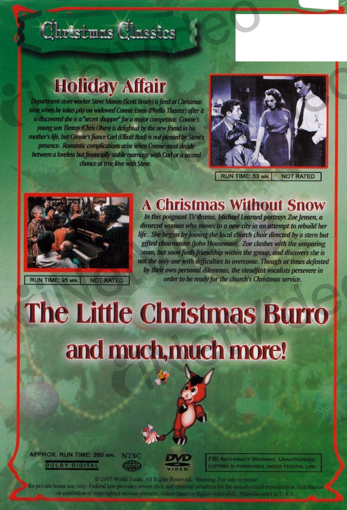 Christmas Classics - Holiday Affair/A Christmas Without Snow/Santa's Surprise And More