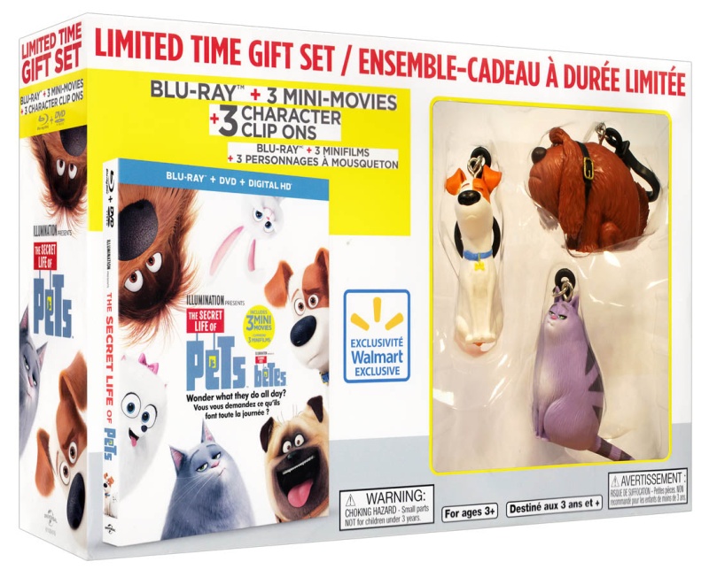 The Secret Life Of Pets (Blu-Ray + Dvd) (Blu-Ray) (Limited Time Gift ...