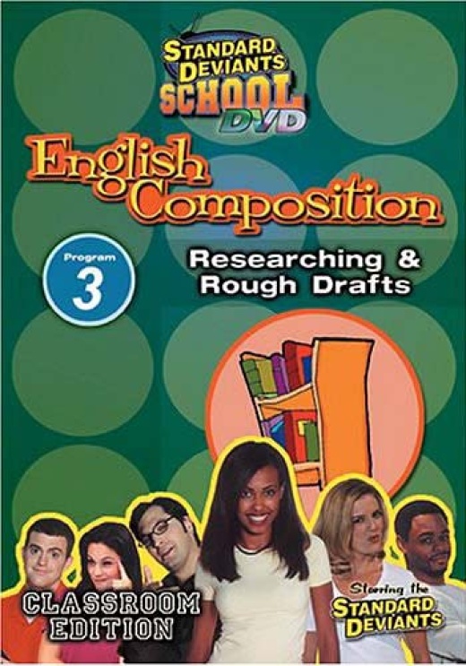 Standard Deviants School - English Composition - Program 3 - Researching And Rough Drafts DVD
