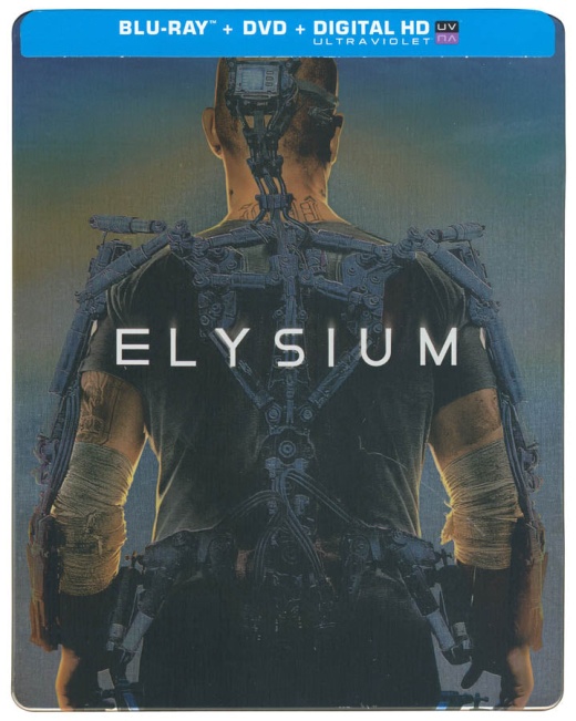 Elysium (Blu-Ray + Dvd + Digital Hd) (Steelbook Case) (Blu-Ray)