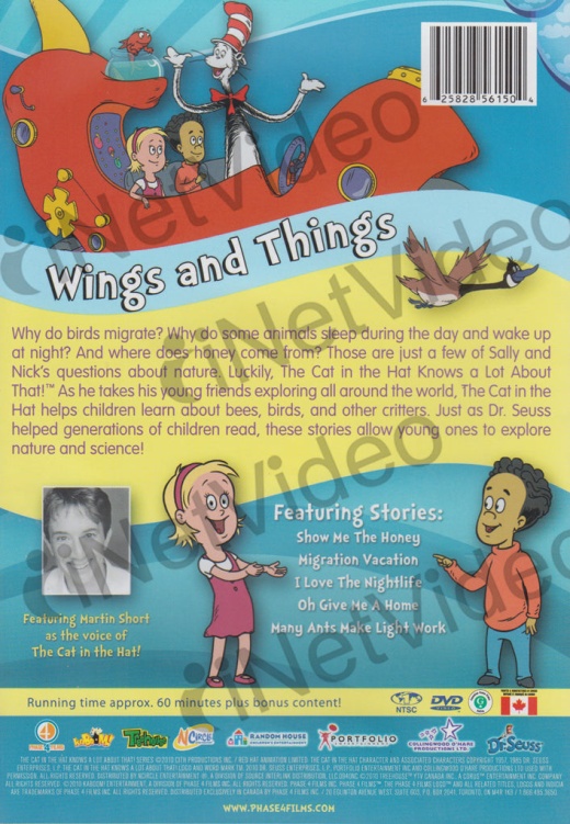 Cat In The Hat Knows A Lot About That - Wings And Things (Ca Version)