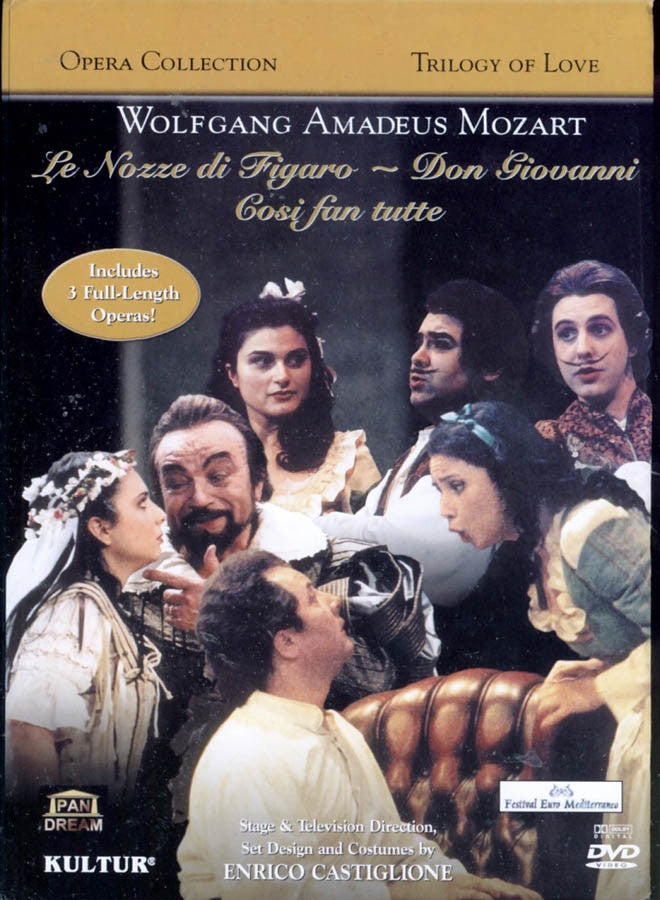 Trilogy Of Love - Le Nozze Di Figaro/Don Giovanni/Cosi Fan Tutte (Boxset)