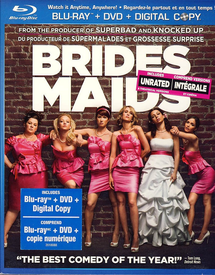 Bridesmaids (Unrated) (Blu-Ray + Dvd) (Bilingual) (Blu-Ray)