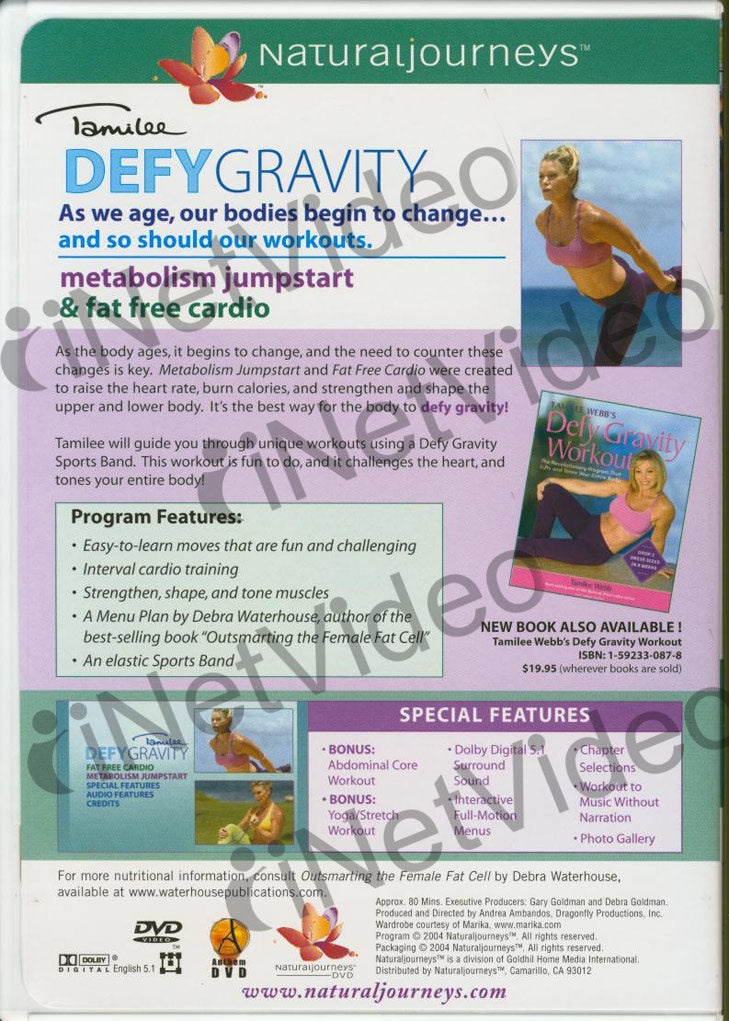 Defy Gravity: Metabolism Jumpstart & Fat Free Cardio- Tamilee(Boxset)