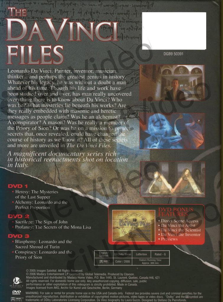 The Da Vinci Files (Boxset)