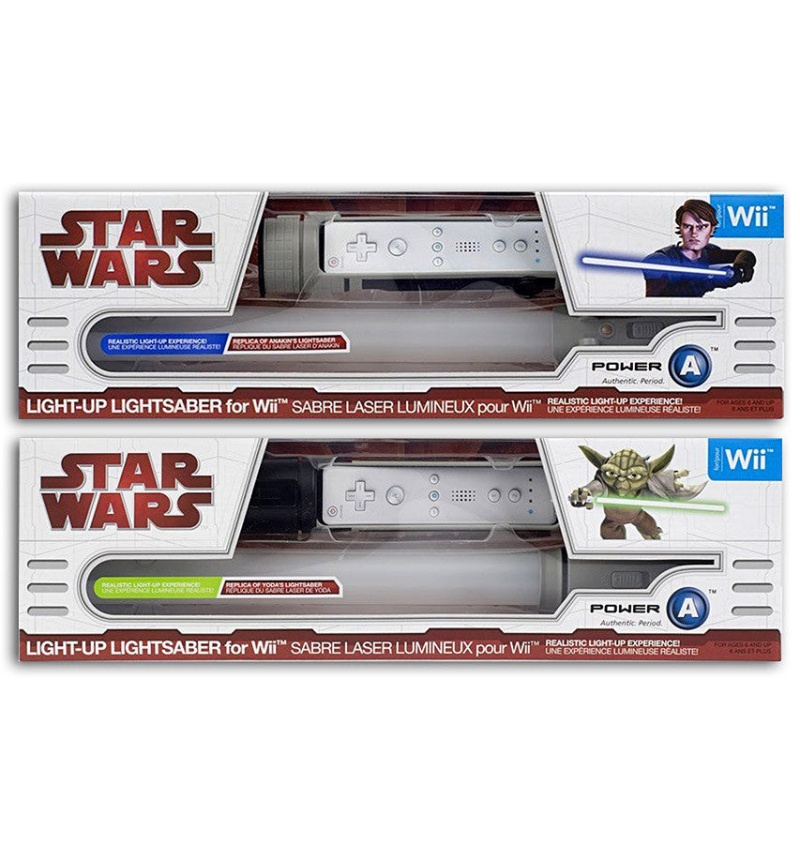 Star Wars LightUp Lightsaber Yoda Green Version And Anakin Blue