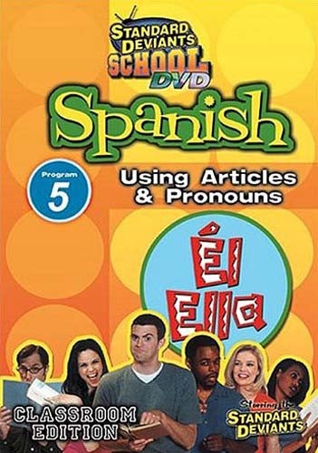 Standard Deviants School - Spanish - Program 5 - Articles And Pronouns