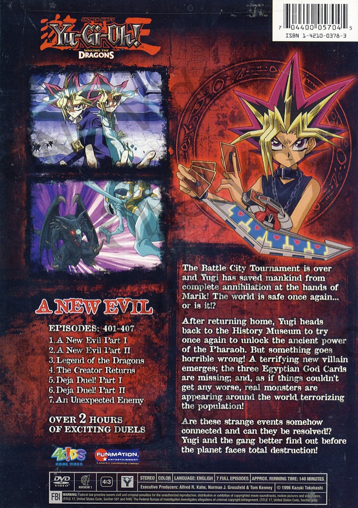 Yu Gi Oh Waking The Dragon A New Evil Season 4 Vol1