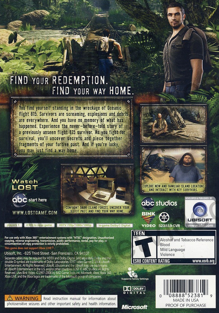 Lost - Via Domus (Xbox360)