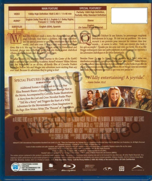 Inkheart (Bilingual) (Blu-Ray)