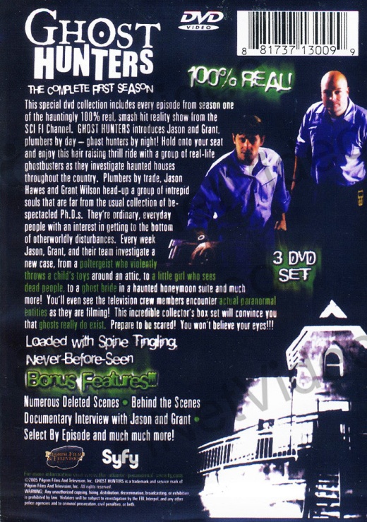 Ghost Hunters - The Complete First Season (Boxset)