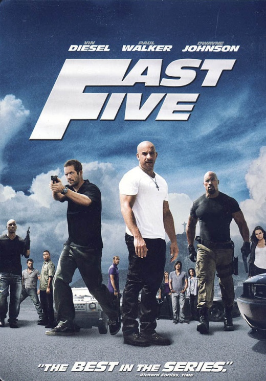 Fast Five (Limited Edition Steelbook) Blu-Ray+DVD Combo Bilingual