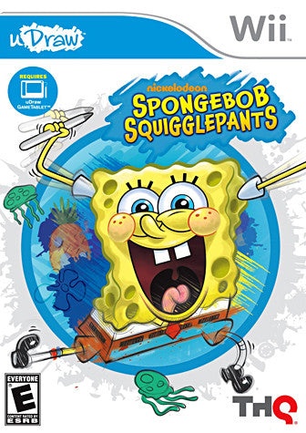Spongebob - Squigglepants (Udraw) (Nintendo Wii)